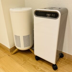 三鷹レンタルスタジオMEiには空気清浄機と加湿器があります